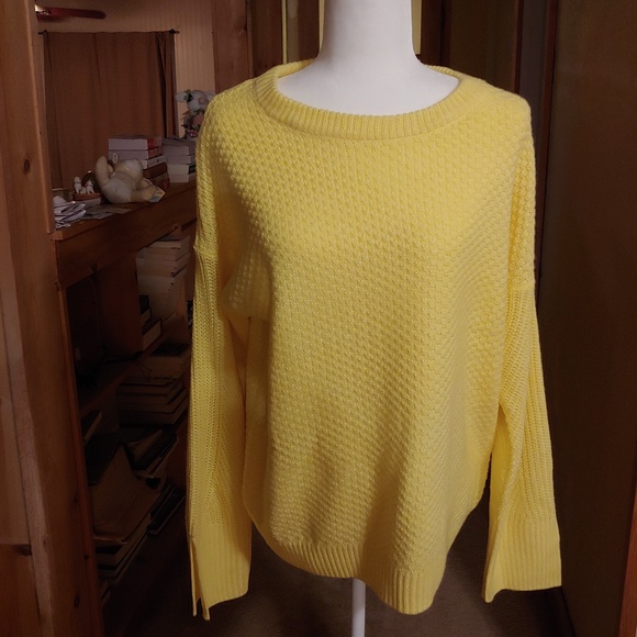 Workshop Republic Clothing Sweaters - Workshop Republic Clothing. Medium Yellow Sweater